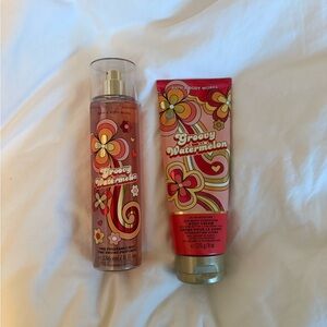 Bath & Body Works Groovy Watermelon Duo